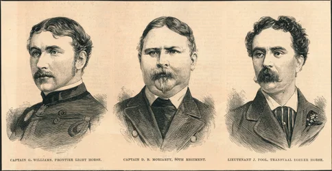 Oficiales Muertos en la Guerra Zulú, 1879