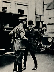 Visita oficial a Francia, 1917, 1945