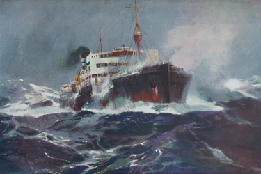 Aceite en Aguas Turbulentas, 1936