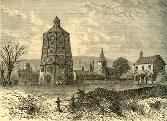 Viejo Molino de Battersea, alrededor de 1800, c. 1878