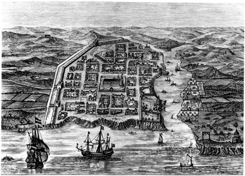 Vieja ciudad de Santo Domingo, 1873