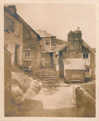 Casa de los viejos contrabandistas - Polperro, 1927