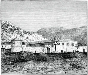 Palacio antiguo, Cetiña, República de Montenegro, 1900