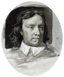 Oliver Cromwell, 1599-1658, líder militar y político inglés, 1657, 1899.
