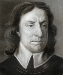Oliver Cromwell, 1599-1658, jefe militar y político inglés, 1657, 1899.