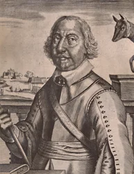 Oliver Cromwell, soldado y político parlamentario inglés, siglo XVII, 1894