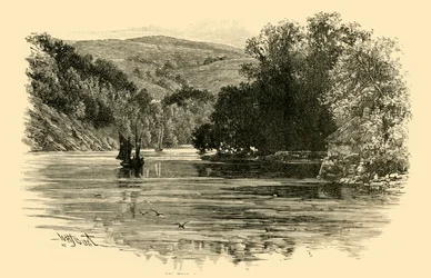En el Dart en Waynfleet, 1898