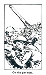 En los sitios de armas, 1940