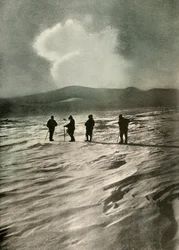 Mil pies debajo del cono activo, 1908, 1909