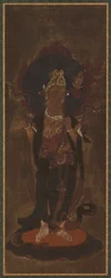 Uno de los doce deva: Emma-ten Yama o Suyama-deva, finales del siglo XV-principios del siglo XVI
