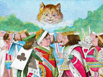 Solo apareció la cabeza del gato
