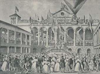Inauguración del nuevo mercado de Hungerford, 2 de julio de 1833, 1920