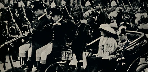 Apertura de un nuevo reinado, 22 de junio de 1911, 1945