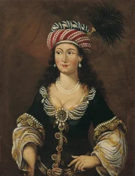 Mujer oriental, ca 1681-1682