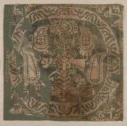Ornamento de una túnica, siglos VIII-IX