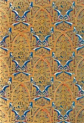Ornamento en paneles en las Paredes, Salón de los Embajadores, 1907