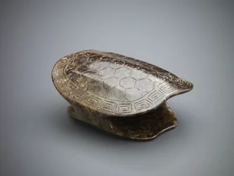 Ornamento en forma de caparazón de tortuga