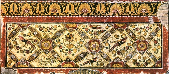 Friso ornamental de la Basílica de San Clemente, Roma, Italia, 1928
