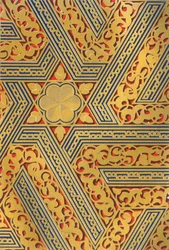 Ornamentos en las paredes, Casa de Sánchez, 1907