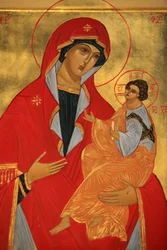 Icono ortodoxo: María y Jesús París Francia