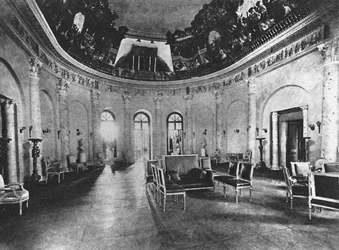 Finca Ostafyevo. Salón Oval, Finales del siglo XIX
