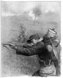 Nuestros valientes hombres, avanzan a saltos, 1914, 1926