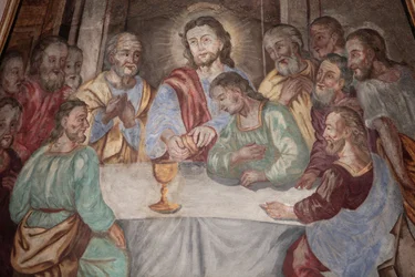 Iglesia de Nuestra Señora de la Asunción. La última cena Cordon Francia