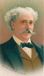 Pablo de Sarasate 1844-1908, violinista y compositor español, 1911