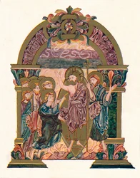 Página del Bendicional de San Ethelwold, c970, 1902
