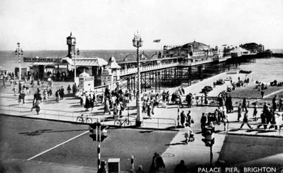 Palace Pier, Brighton, Sussex, principios del siglo XX