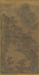 Palacio en las montañas, dinastía Ming, siglos XVI-XVII