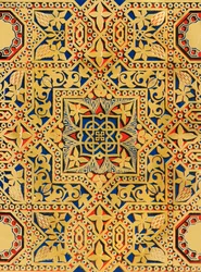 Paneles en las paredes, Torre del Cautivo, 1907