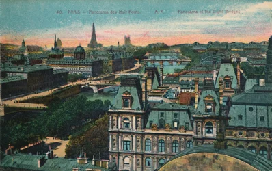 Panorama de los Ocho Puentes, París, c1920