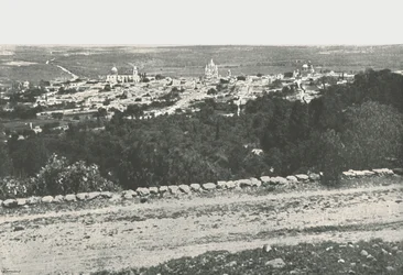 Panorama de la ciudad, San Miguel de Allende, México, 1895