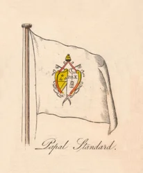 Estandarte Papal, 1838