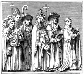 Papisa Juana, siglo XV 1849