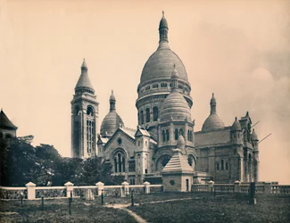 París. - La Basílica del Sagrado Corazón, c1910