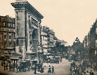 París. - Porte Saint-Denis y los bulevares. - LL, c. 1910