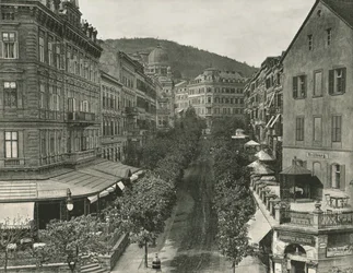 Parkstrasse, Carlsbad, Checoslovaquia, 1895