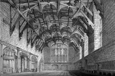 Parlamento de Edimburgo, construido 1632-1639, 1893