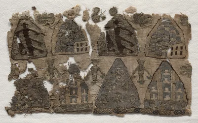Parte de una bolsa de reliquias, 1250-1299