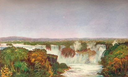 Vista Parcial de las Cataratas del Iguazú, 1914