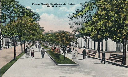 Paseo Martí, Santiago de Cuba, c1910