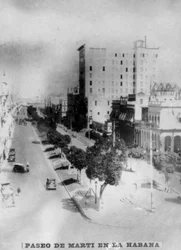Paseo de Martí en La Habana, 1920s