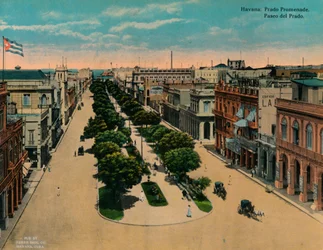 Paseo del Prado, La Habana, Cuba, c1920