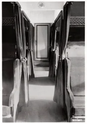 Compartimento de pasajeros del Zeppelin LZ 126, c. 1924-1933