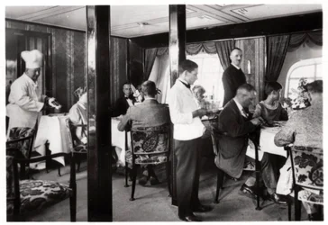Comedor de pasajeros, Zeppelin LZ 127 Graf Zeppelin, 1933