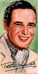 Patric Knowles, 1911-1995, actor de cine nacido en Inglaterra, siglo XX