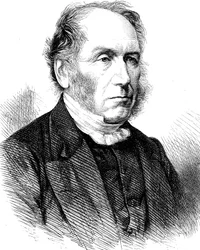 Patrick Bell 1799-1869, clérigo e inventor escocés, 1868