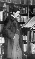 Paul Bourget, novelista y crítico francés, finales del siglo XIX - principios del siglo XX